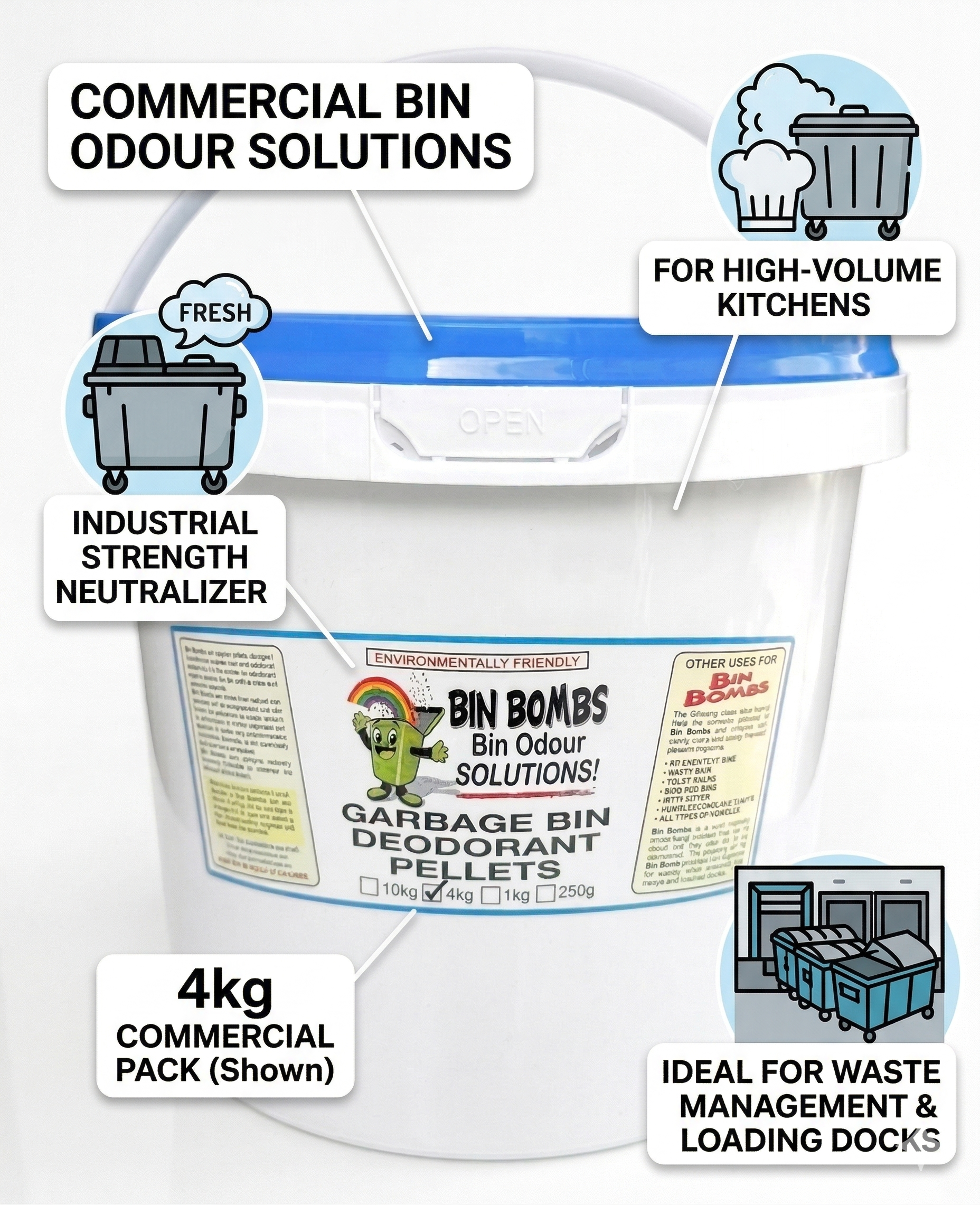 Bin Bombs Tub Graphic